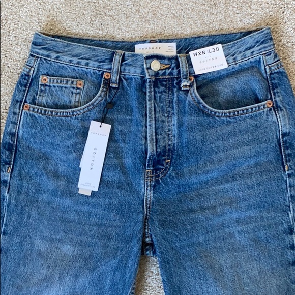 Top shop rigid Straight Leg Jean - Picture 2 of 4